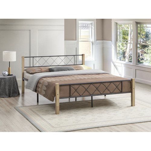 Cerrado Rubberwood Platform Bed