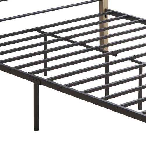 LunaCo. Cerrado Rubberwood Platform Bed | Temple & Webster