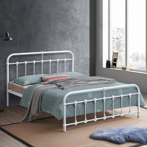 LunaCo. Elgin Queen Bed Temple & ster