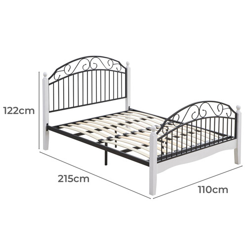 Coconino Rubberwood Platform Bed