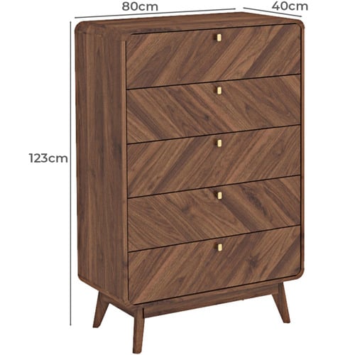 Hope 5 Drawer Chest