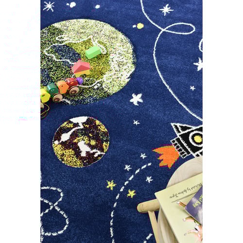 RugDestination Navy Space Rug | Temple & Webster