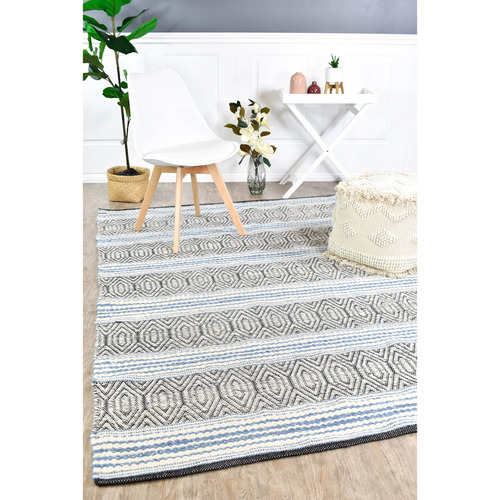 Blue Carney Wool Rug