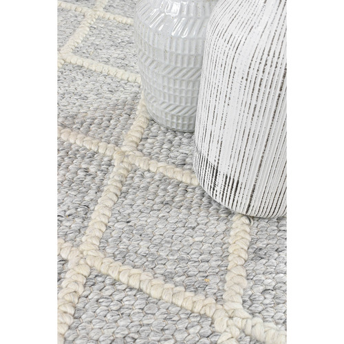 Grey Eliyahu Wool Rug