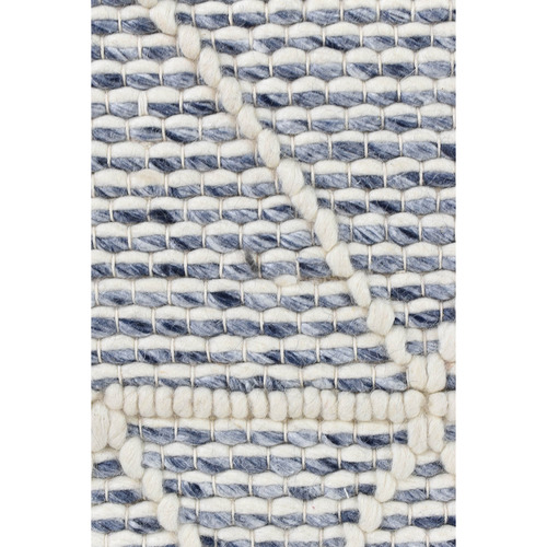 Blue & White Holden Wool Rug