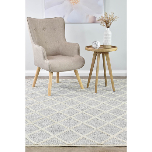 Grey Eliyahu Wool Rug