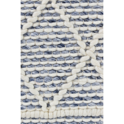 Blue & White Holden Wool Rug