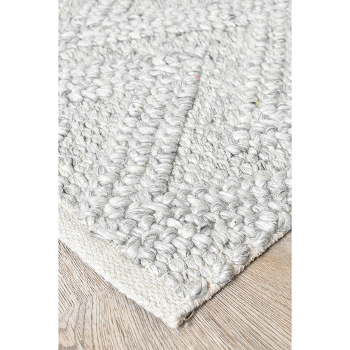 Silver Avery Wool Rug