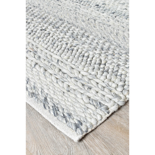 Ivory Rome Hand-Woven Wool Rug