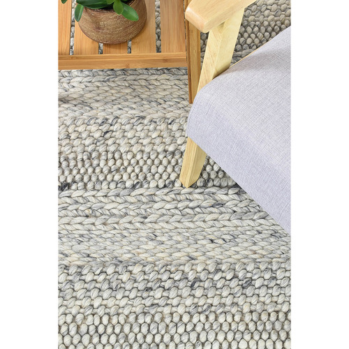 Ivory Rome Hand-Woven Wool Rug