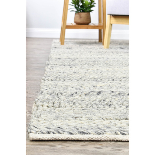 Ivory Rome Hand-Woven Wool Rug