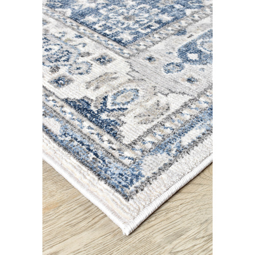 Cream Blue Calmly Rug