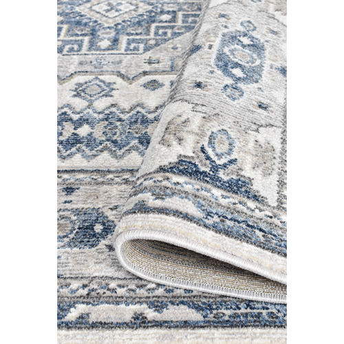 Cream Blue Calmly Rug
