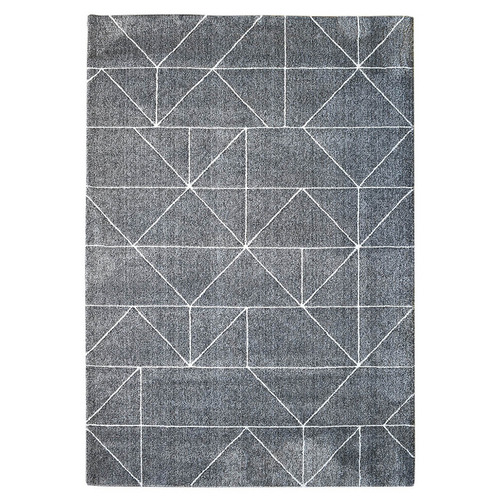 Grey Lambert Microfibre Rug