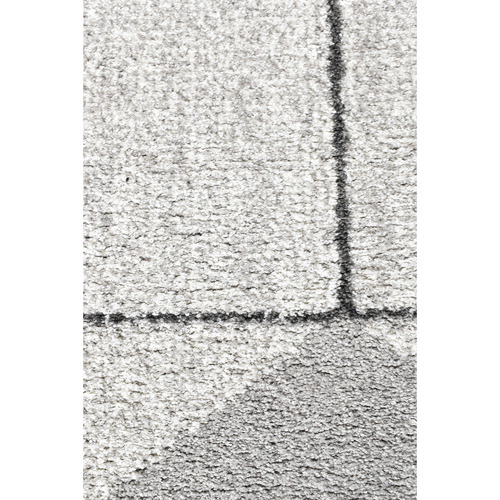 Silver Ellice Microfibre Rug