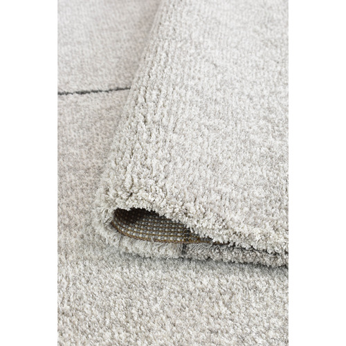 Silver Ellice Microfibre Rug