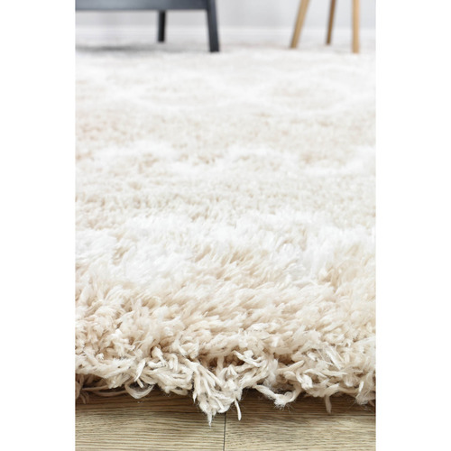 Beige Shahin Shag Rug
