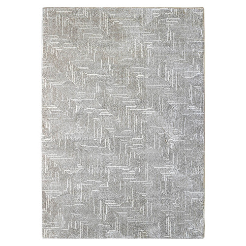 Beige Zavala Microfibre Rug