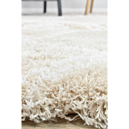 Beige Lahara Shag Rug
