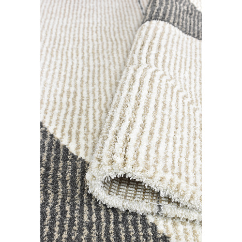 Beige Ellice Microfibre Rug