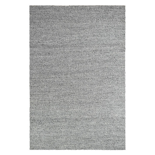 Silver Sami Hand-Woven Wool Rug