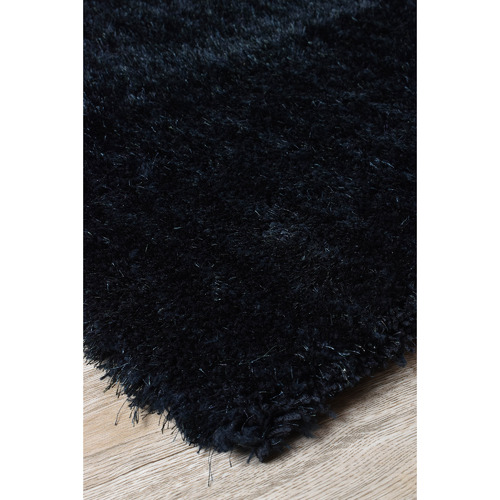 Black Krista Shag Rug