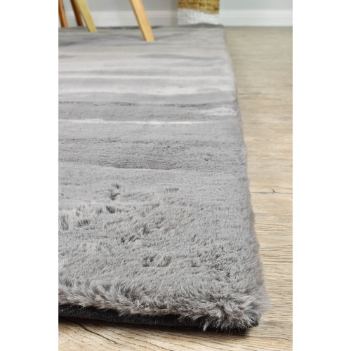 Grey Forster Shag Rug
