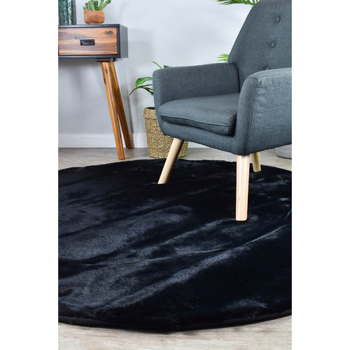 Black Forster Shag Rug