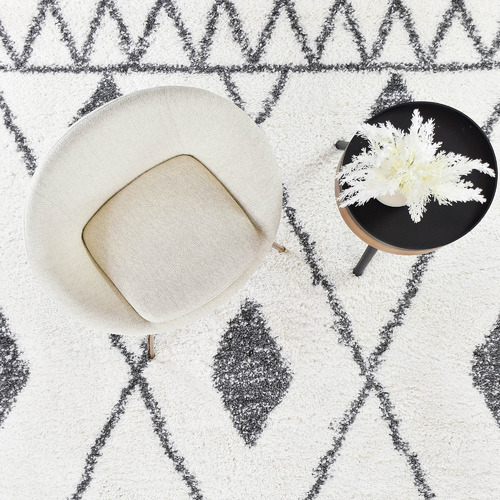 Dark Grey Hanife Rug