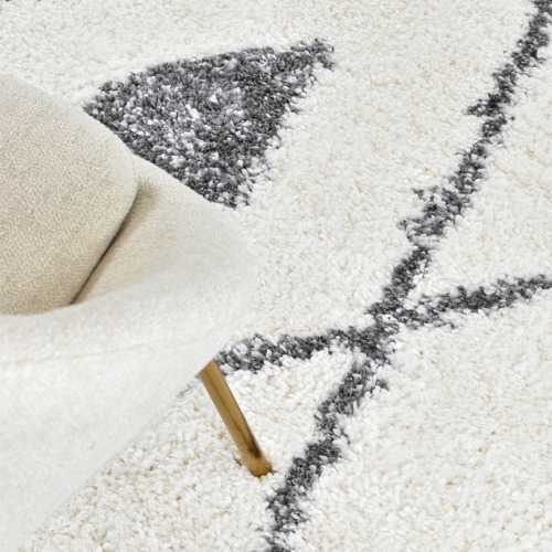 Dark Grey Hanife Rug