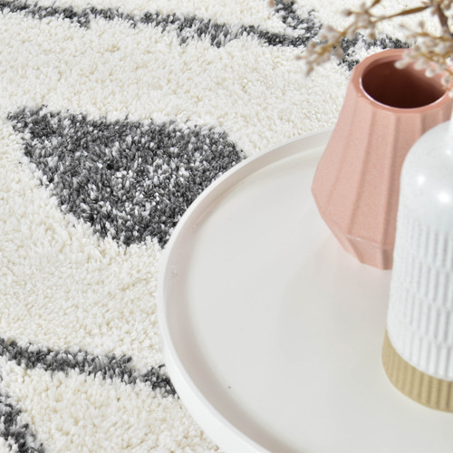 Dark Grey Hanife Rug