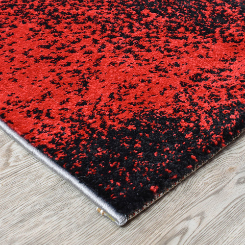 Grey & Red Nova Rug