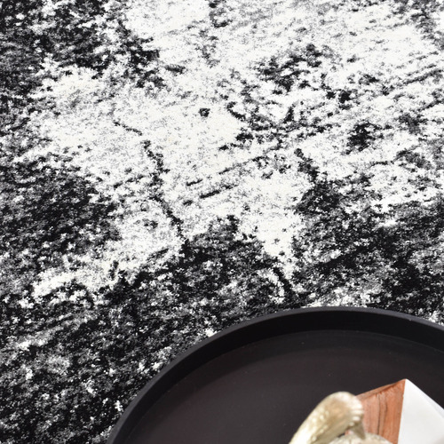 White & Black Millard Rug