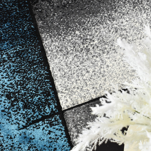 Grey & Turquoise Nova Rug
