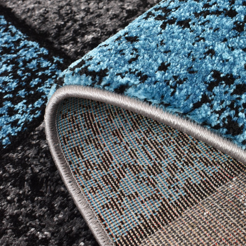 Grey & Turquoise Nova Rug
