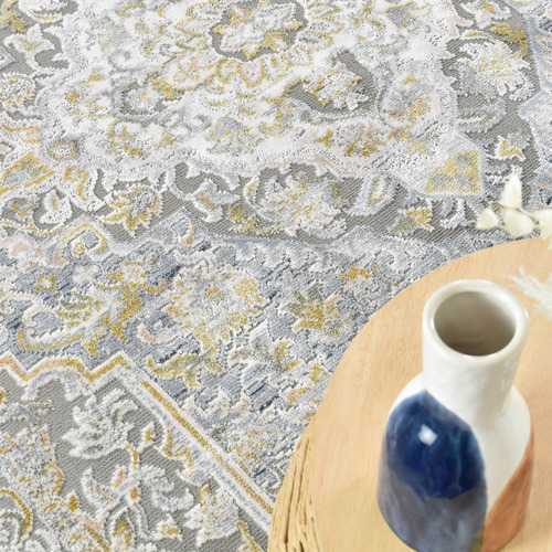 Light Blue Vanessa Power-Loomed Runner