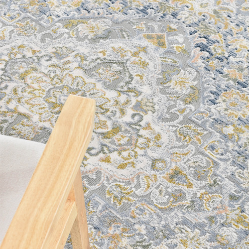 Light Blue Vanessa Power-Loomed Runner