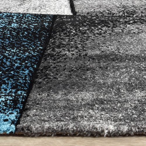 Grey & Turquoise Nova Rug