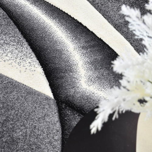 Light Grey & Dark Grey Nova Rug