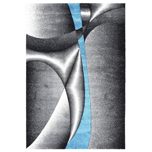 Grey & Turquoise Nova Rug
