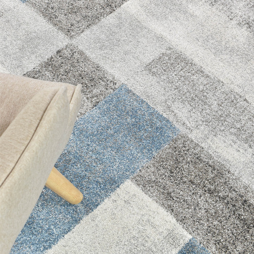 Harper Azure Contemporary Rug