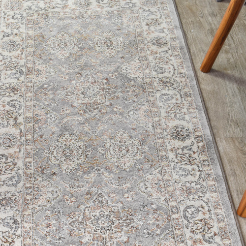 Bristol Ochre Traditional Rug Temple & ster