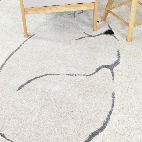 Nylah Polar Contemporary Rug