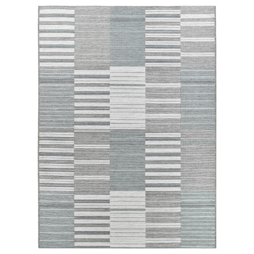 Grey Hagan Flat Weave Indoor/Outdoor Rug