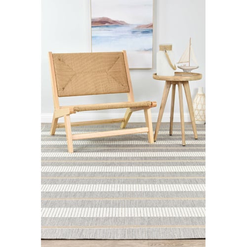 Grey Leif Flat Weave Indoor/Outdoor Rug