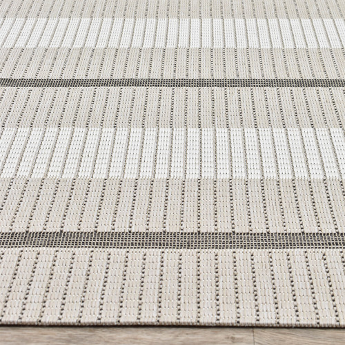 Beige Leif Flat Weave Indoor/Outdoor Rug