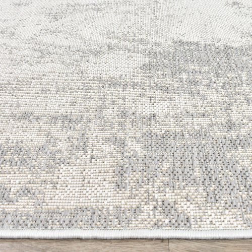 Silver Osmund Flat Weave Indoor/Outdoor Rug