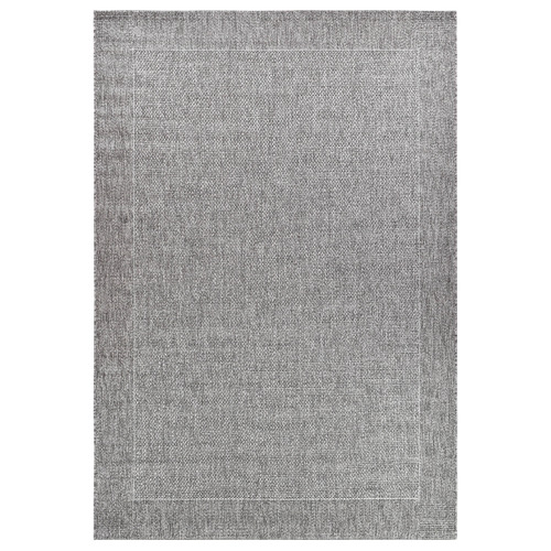 Charcoal Kaia Flat Weave Indoor/Outdoor Rug