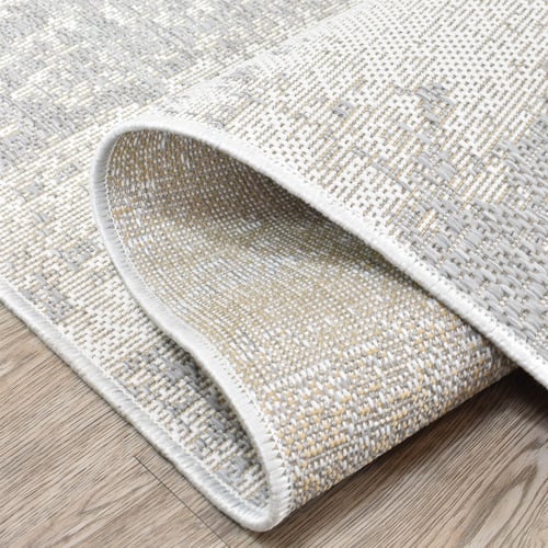 Silver Osmund Flat Weave Indoor/Outdoor Rug