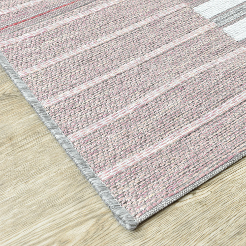 Red Hagan Flat Weave Indoor/Outdoor Rug
